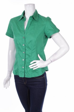 Γυναικείο πουκάμισο S.Oliver, Μέγεθος M, Χρώμα Πράσινο, Τιμή 11,86 €