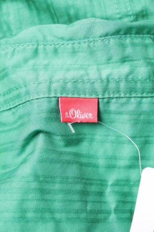 Γυναικείο πουκάμισο S.Oliver, Μέγεθος M, Χρώμα Πράσινο, Τιμή 11,86 €