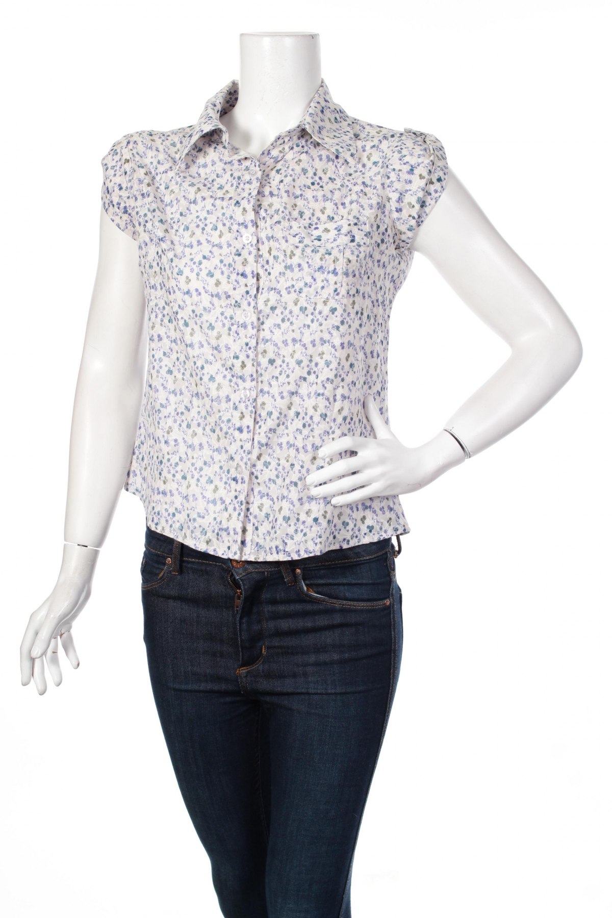 Γυναικείο πουκάμισο, Μέγεθος M, Χρώμα Γκρί, Τιμή 11,34 €