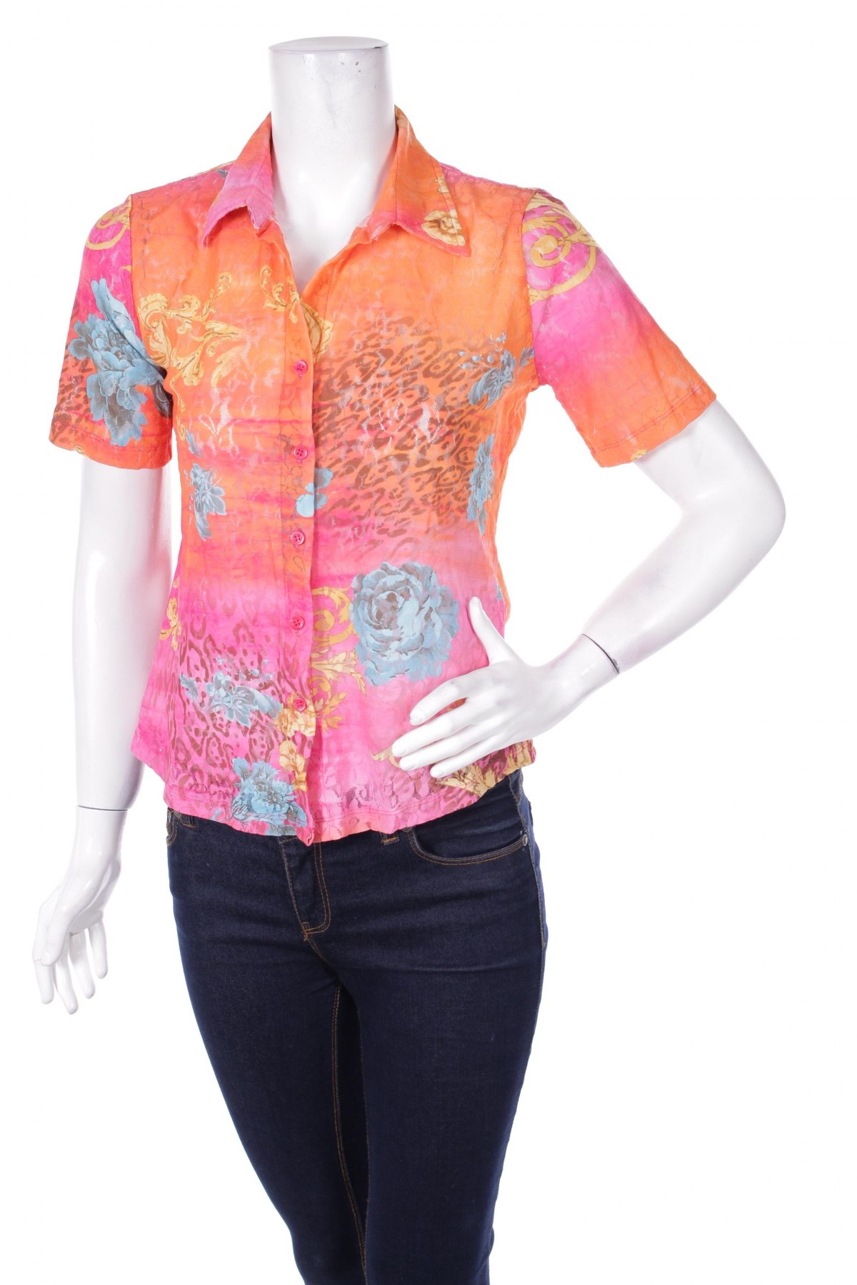 Γυναικείο πουκάμισο Biaggini, Μέγεθος S, Χρώμα Πολύχρωμο, Τιμή 11,34 €