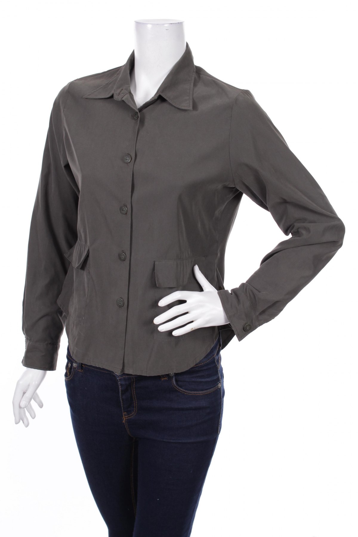 Γυναικείο πουκάμισο Edc By Esprit, Μέγεθος L, Χρώμα Πράσινο, Τιμή 14,95 €