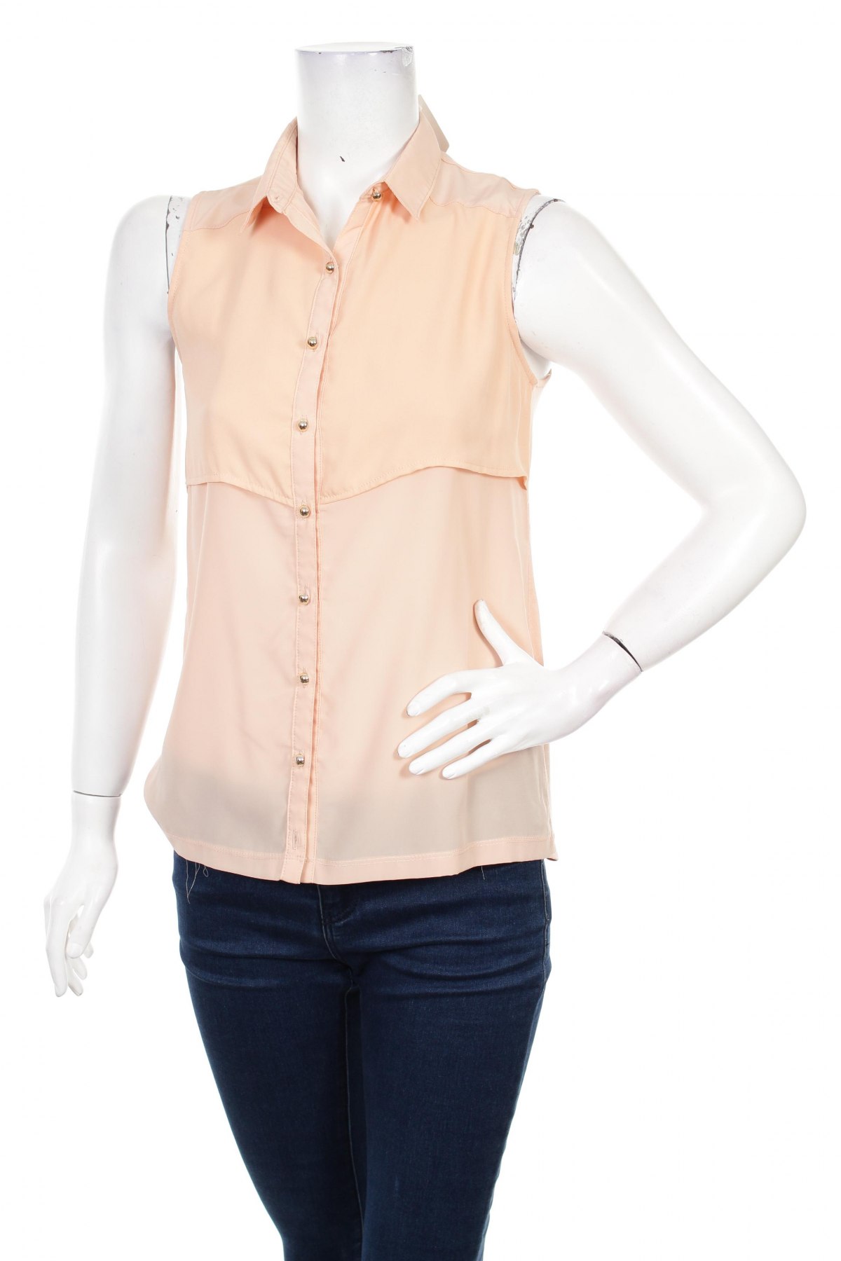 Γυναικείο πουκάμισο Mohito, Μέγεθος XS, Χρώμα Ρόζ , Τιμή 12,37 €
