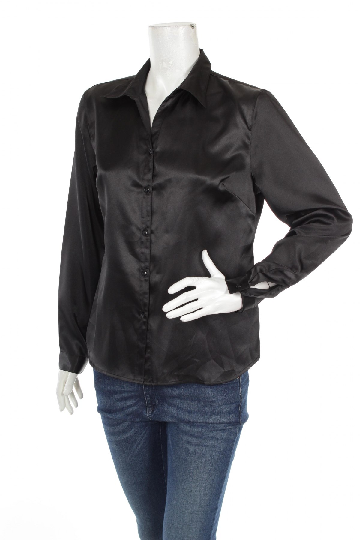 Γυναικείο πουκάμισο Northern Reflections, Μέγεθος M, Χρώμα Μαύρο, Τιμή 21,65 €