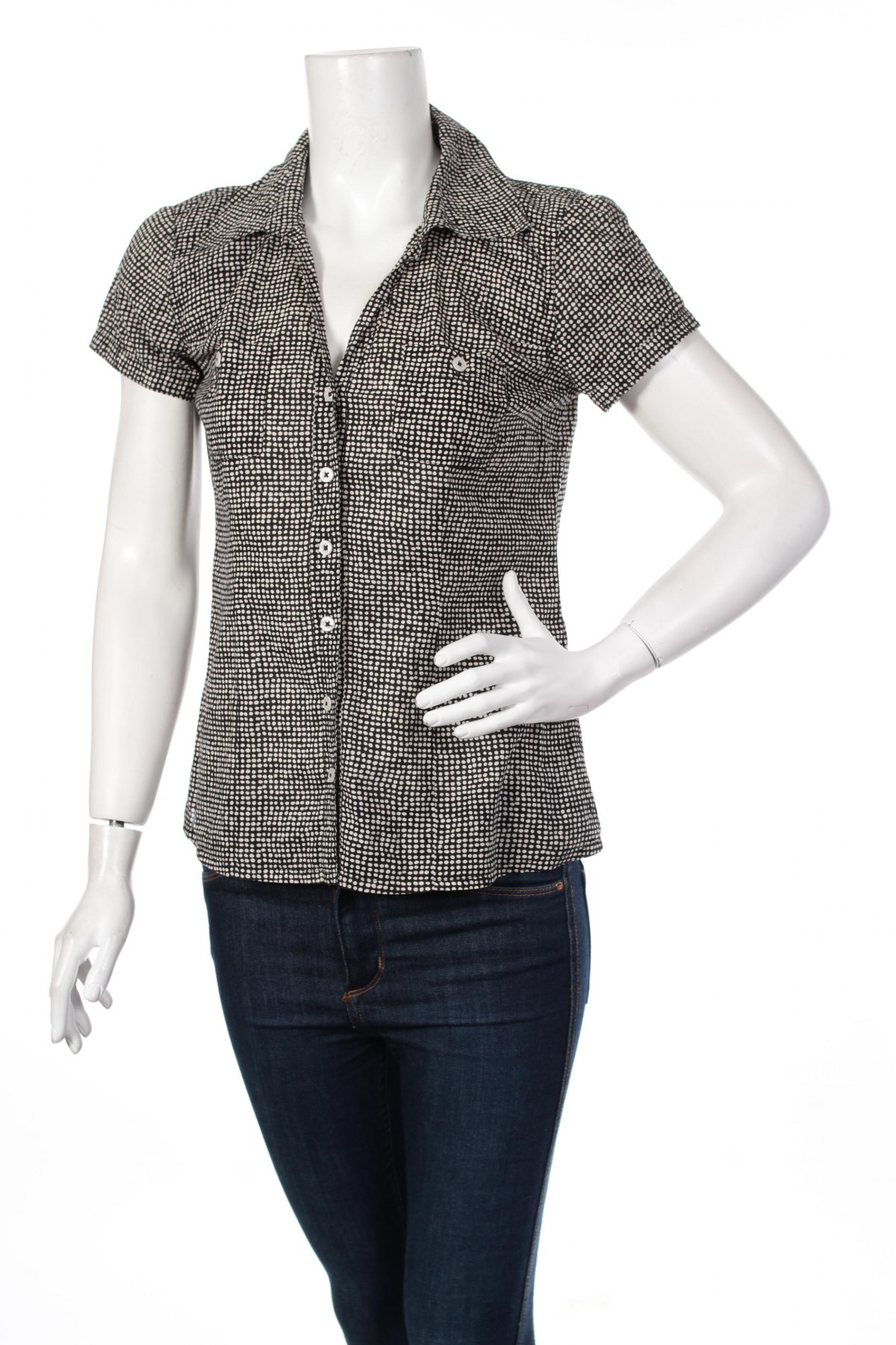 Γυναικείο πουκάμισο Only, Μέγεθος M, Χρώμα Μαύρο, Τιμή 10,82 €