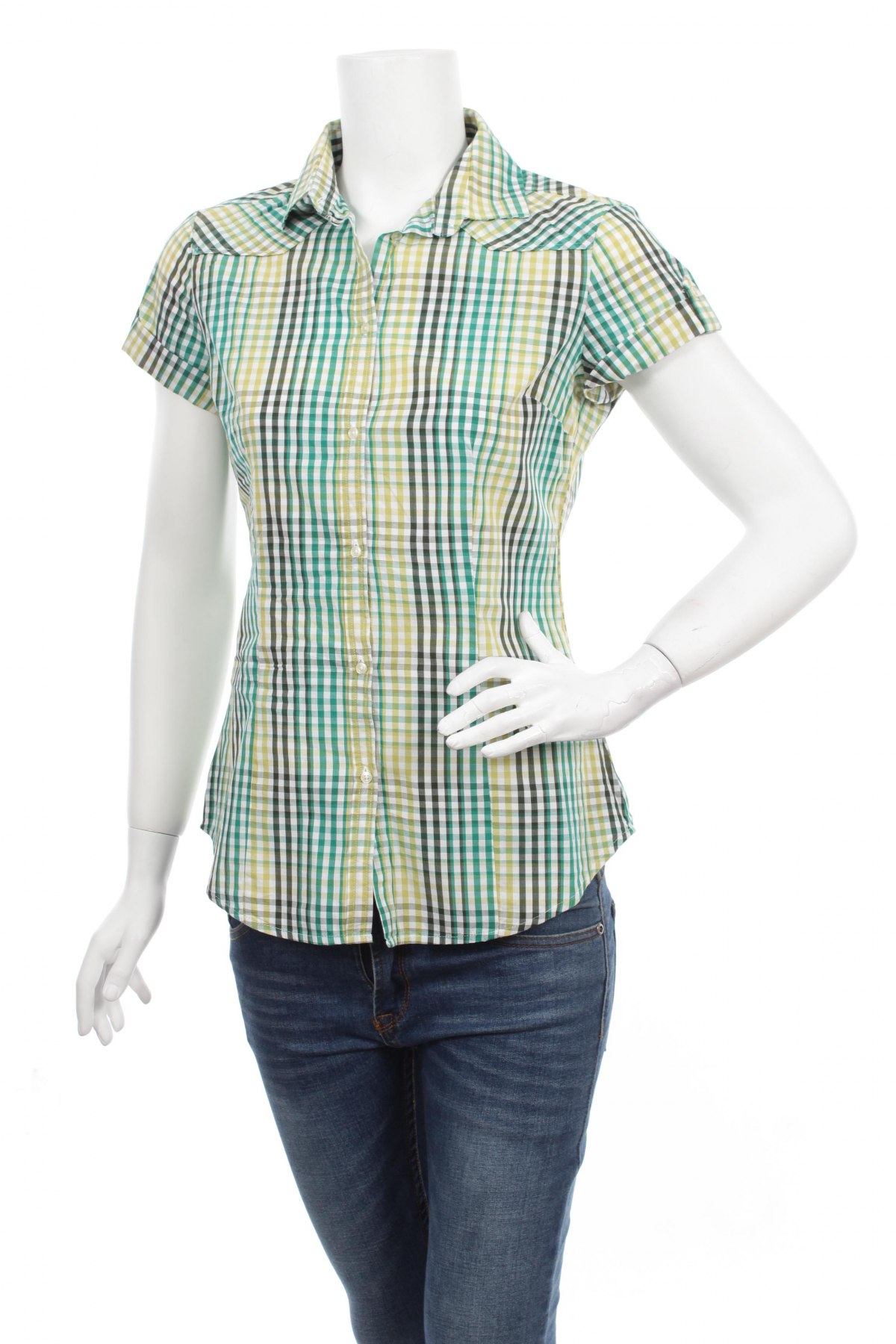 Γυναικείο πουκάμισο United Colors Of Benetton, Μέγεθος S, Χρώμα Πολύχρωμο, Τιμή 12,89 €