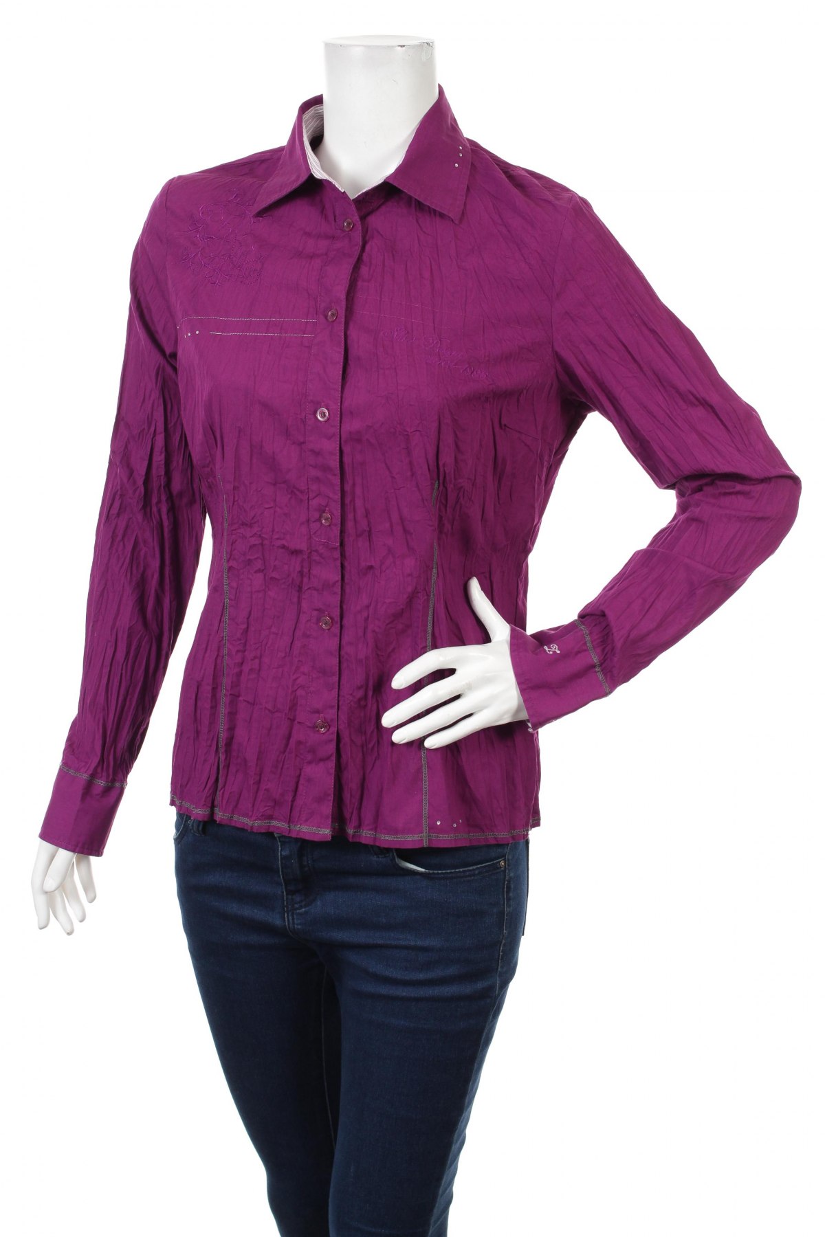 Γυναικείο πουκάμισο Zagora, Μέγεθος M, Χρώμα Βιολετί, Τιμή 15,98 €