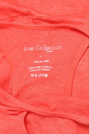 Туника Fine Collection, Размер S, Цвят Червен, Цена 34,00 лв.