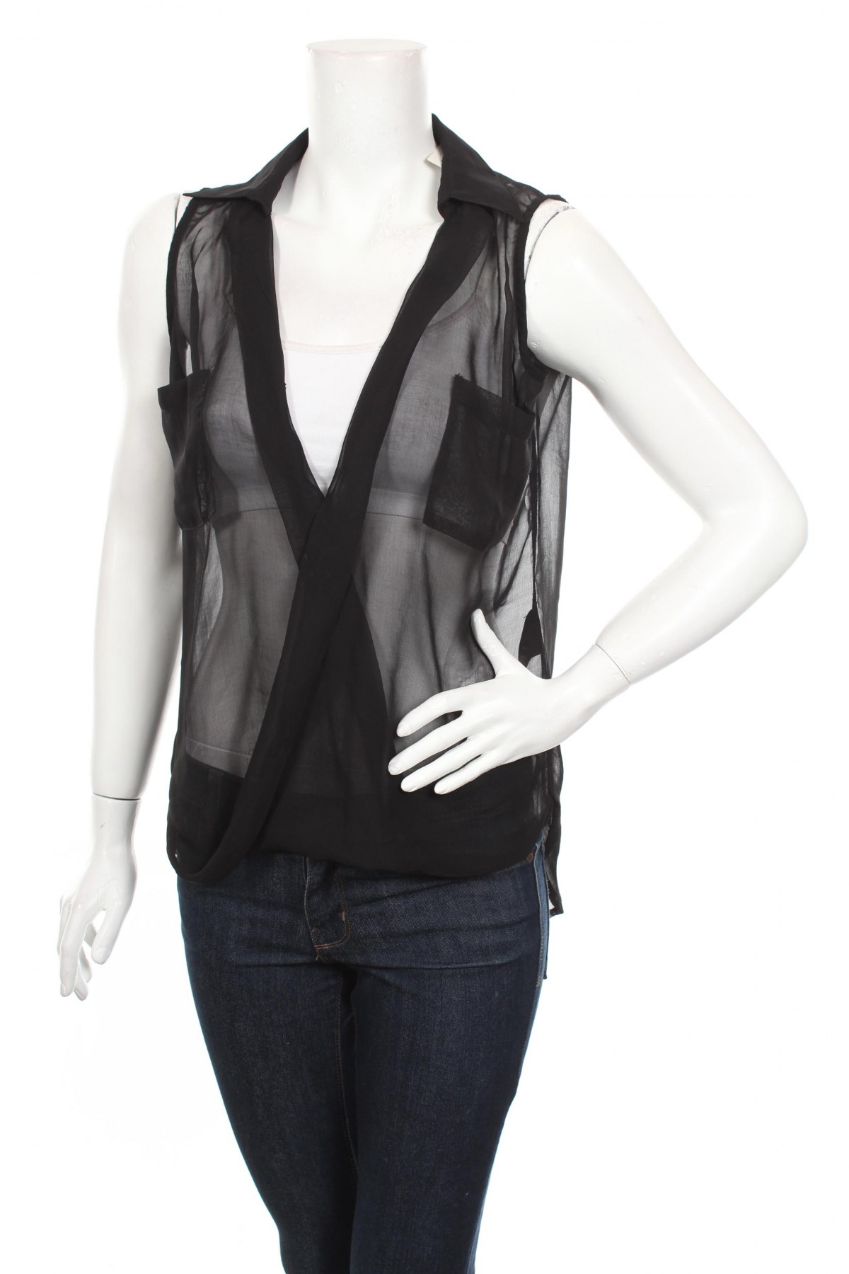 Γυναικείο πουκάμισο Aaiko, Μέγεθος S, Χρώμα Μαύρο, Τιμή 9,90 €