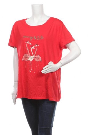 Дамска блуза Anko, Размер XXL, Цвят Червен, 60% памук, 40% полиестер, Цена 5,78 лв.