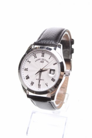 Часовник Andre Belfort, Цвят Черен, Естествена кожа, метал, Цена 595,60 лв.