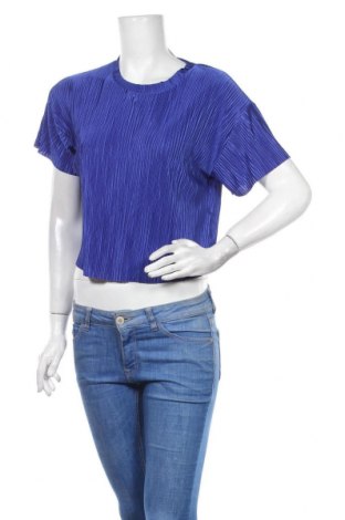 Γυναικεία μπλούζα Bershka, Μέγεθος M, Χρώμα Μπλέ, Τιμή 8,84 €