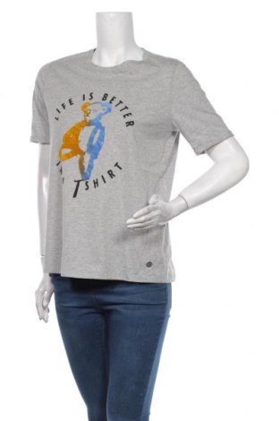 Γυναικεία μπλούζα Via Appia, Μέγεθος S, Χρώμα Γκρί, Τιμή 1,69 €