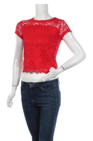 Γυναικεία μπλούζα Wow, Μέγεθος M, Χρώμα Κόκκινο, Τιμή 1,69 €