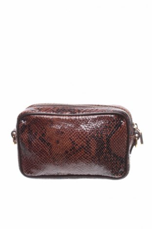 Дамска чанта Massimo Dutti, Цвят Кафяв, Естествена кожа, Цена 57,00 лв.