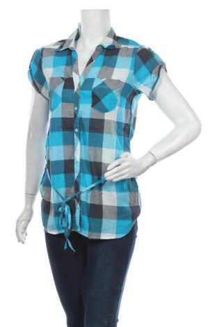 Γυναικείο πουκάμισο H&M Divided, Μέγεθος M, Χρώμα Μπλέ, Βαμβάκι, Τιμή 9,35 €