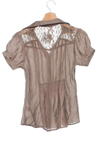 Γυναικείο πουκάμισο Mine, Μέγεθος S, Χρώμα Καφέ, 65% βαμβάκι, 35% πολυαμίδη, Τιμή 9,35 €
