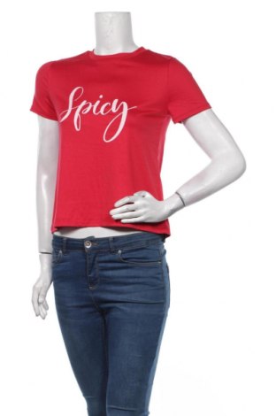 Dámské tričko, Velikost M, Barva Červená, 92% polyester, 8% elastan, Cena  168,00 Kč