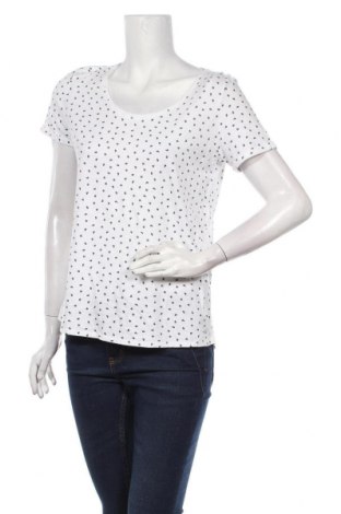 Γυναικείο t-shirt Cecil, Μέγεθος L, Χρώμα Λευκό, 50% βαμβάκι, 50% μοντάλ, Τιμή 9,01 €