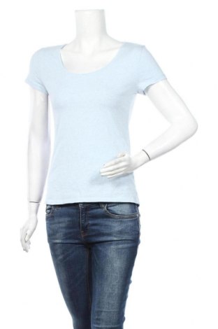 Dámské tričko H&M, Velikost M, Barva Modrá, 95% bavlna, 5% elastan, Cena  168,00 Kč