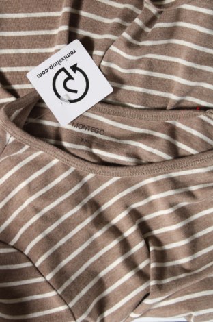 Dámske tričko Montego, Veľkosť XXL, Farba Béžová, 50% bavlna, 49% polyester, 1% viskóza, Cena  13,92 €