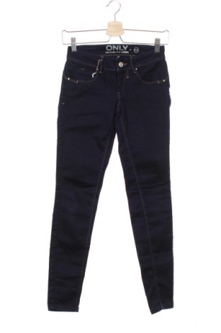 Dámske džínsy  ONLY, Veľkosť XS, Farba Modrá, 80% bavlna, 18% polyester, 2% elastan, Cena  6,95 €