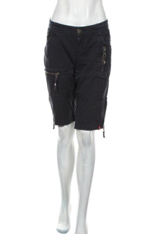 Pantaloni scurți de femei Edc By Esprit, Mărime L, Culoare Albastru, Bumbac, Preț 27,63 Lei