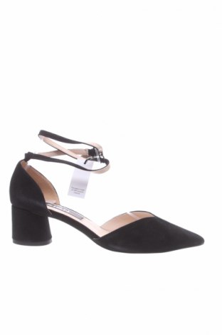 Дамски обувки Zign, Размер 39, Цвят Черен, Естествен велур, Цена 57,62 лв.