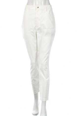 Γυναικείο παντελόνι Diane Von Furstenberg, Μέγεθος M, Χρώμα Λευκό, 96% βαμβάκι, 4% ελαστάνη, Τιμή 75,62 €