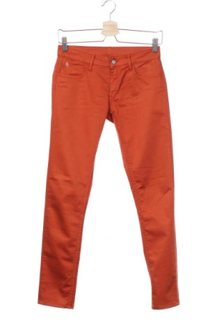 Damskie spodnie Le Temps Des Cerises, Rozmiar XS, Kolor Pomarańczowy, 98% bawełna, 2% elastyna, Cena 44,78 zł