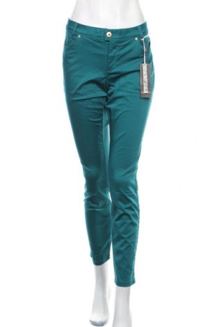 Γυναικείο παντελόνι Street One, Μέγεθος L, Χρώμα Πράσινο, 97% βαμβάκι, 3% ελαστάνη, Τιμή 19,05 €