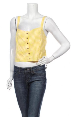 Γυναικείο αμάνικο μπλουζάκι Noisy May, Μέγεθος XL, Χρώμα Κίτρινο, Τιμή 1,75 €