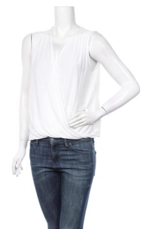 Γυναικείο αμάνικο μπλουζάκι Vila, Μέγεθος L, Χρώμα Λευκό, Μοντάλ, πολυεστέρας, ελαστάνη, Τιμή 3,41 €