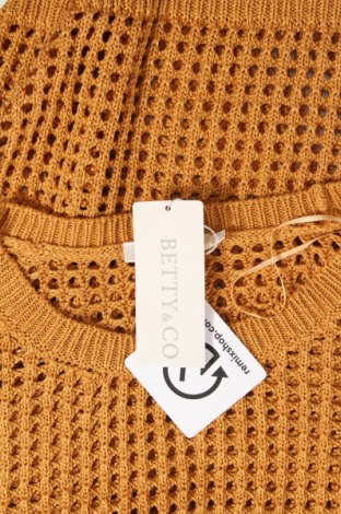 Γυναικείο πουλόβερ Betty & Co, Μέγεθος M, Χρώμα Κίτρινο, 72%ακρυλικό, 28% πολυαμίδη, Τιμή 26,13 €