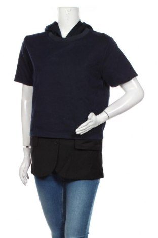 Damen Sweatshirt MM6 Maison Martin Margiela, Größe S, Farbe Blau, 42% Polyamid, 34% Baumwolle, 24% Polyester, Preis 54,28 €