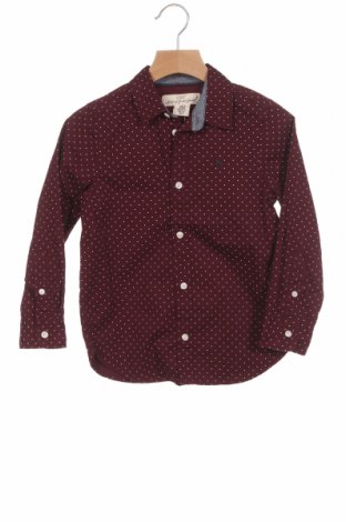 Kinderhemd H&M L.O.G.G., Größe 5-6y/ 116-122 cm, Farbe Rot, Baumwolle, Preis 7,66 €