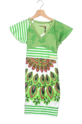 Kinderkleid Desigual, Größe 8-9y/ 134-140 cm, Farbe Mehrfarbig, Baumwolle, Preis 36,86 €