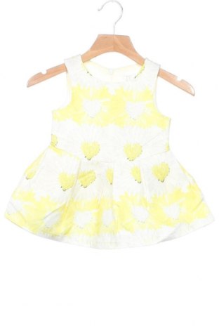 Детска рокля Fun & Fun, Размер 9-12m/ 74-80 см, Цвят Жълт, Полиестер, Цена 22,35 лв.