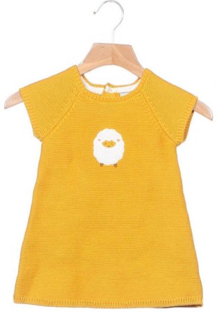 Παιδικό φόρεμα Obaibi, Μέγεθος 6-9m/ 68-74 εκ., Χρώμα Κίτρινο, 60% βαμβάκι, 30% πολυαμίδη, 10% μαλλί, Τιμή 14,60 €