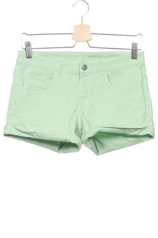 Detské krátke nohavice  H&M, Veľkosť 14-15y/ 168-170 cm, Farba Zelená, 98% bavlna, 2% elastan, Cena  5,22 €