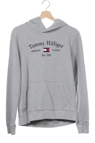 Детски суичър Tommy Hilfiger, Размер 15-18y/ 170-176 см, Цвят Сив, Памук, Цена 90,30 лв.
