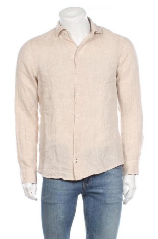 Ανδρικό πουκάμισο Joop!, Μέγεθος M, Χρώμα  Μπέζ, Λινό, Τιμή 35,95 €