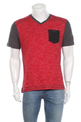 Herren T-Shirt, Größe M, Farbe Rot, 60% Baumwolle, 40% Polyester, Preis 8,35 €