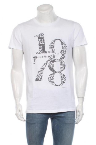 Herren T-Shirt Diesel, Größe L, Farbe Weiß, Preis 19,48 €