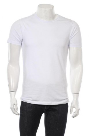 Ανδρικό t-shirt Jack & Jones, Μέγεθος M, Χρώμα Λευκό, 92% βαμβάκι, 8% ελαστάνη, Τιμή 9,80 €