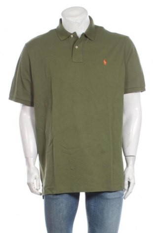 Męski T-shirt Polo By Ralph Lauren, Rozmiar XL, Kolor Zielony, 100% bawełna, Cena 237,89 zł