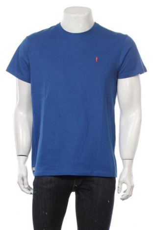 Ανδρικό t-shirt Polo Club, Μέγεθος L, Χρώμα Μπλέ, Βαμβάκι, Τιμή 24,08 €