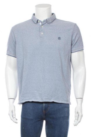 Ανδρικό t-shirt Selected Homme, Μέγεθος XXL, Χρώμα Μπλέ, Βαμβάκι, Τιμή 10,37 €