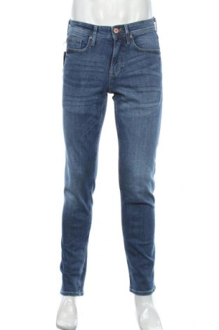 Męskie jeansy C&A, Rozmiar S, Kolor Niebieski, 99% bawełna, 1% elastyna, Cena 102,22 zł