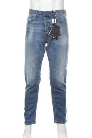 Męskie jeansy Diesel, Rozmiar L, Kolor Niebieski, 74% bawełna, 24% tencel, 2% elastyna, Cena 677,69 zł