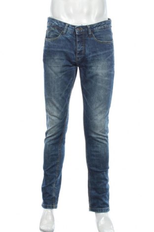 Męskie jeansy Piazza Italia, Rozmiar M, Kolor Niebieski, 98% bawełna, 2% elastyna, Cena 111,95 zł